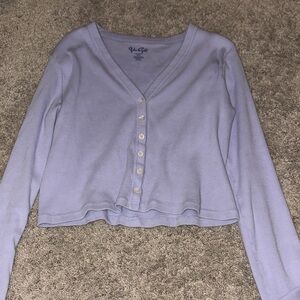 super cute light purple vintage brandy shirt